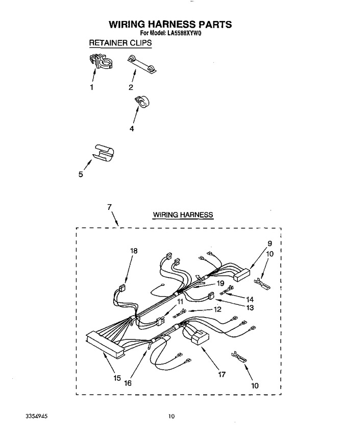 Diagram for LA5588XYW0