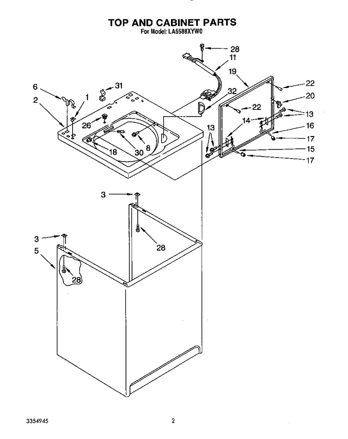 Diagram for LA5588XYG0