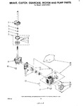 Diagram for 06 - Brake, Clutch, Gearcase, Motor And Pump
