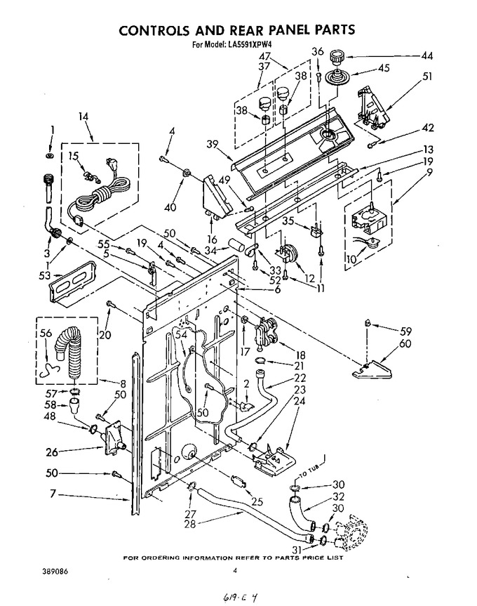Diagram for LA5591XPW4