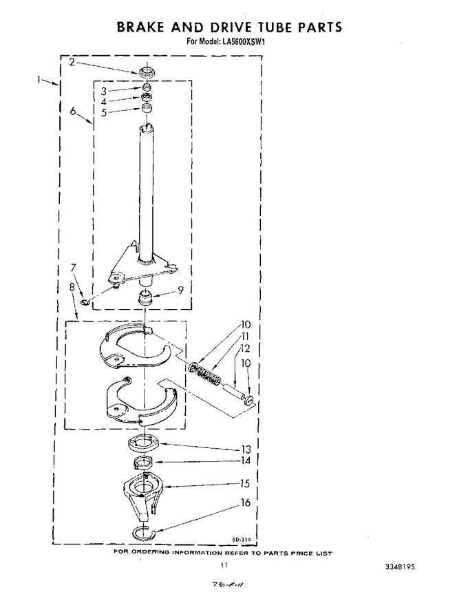 Diagram for LA5600XSW1