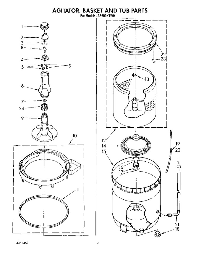 Diagram for LA5600XTF0