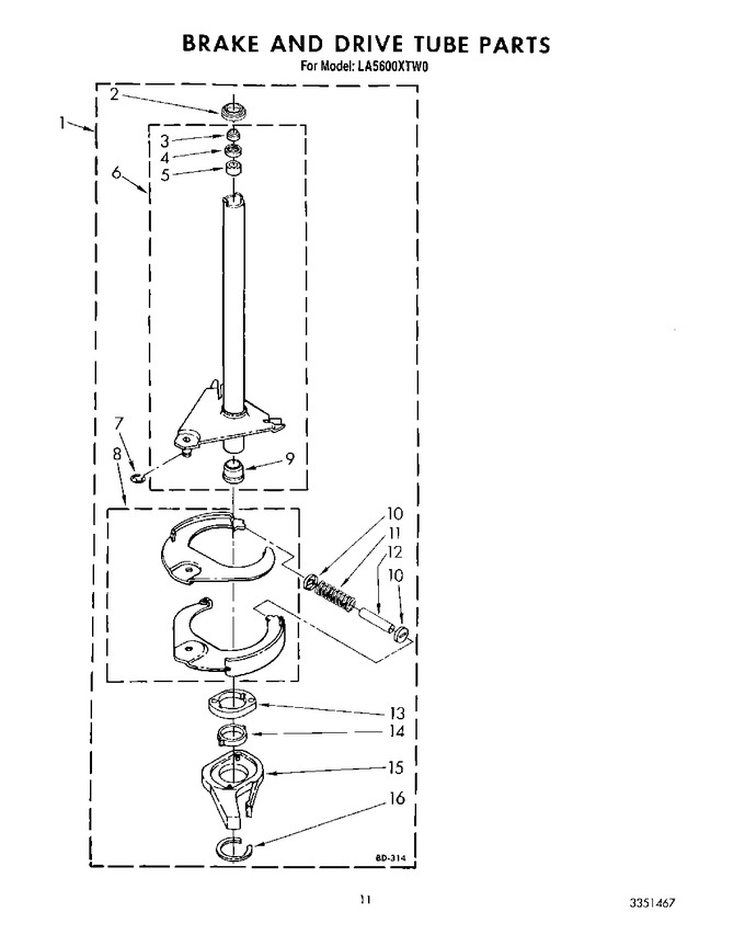 Diagram for LA5600XTF0
