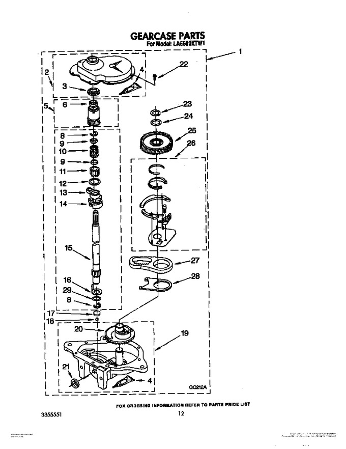 Diagram for LA5600XTG1