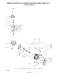 Diagram for 06 - Brake, Clutch, Gearcase, Motor And Pump