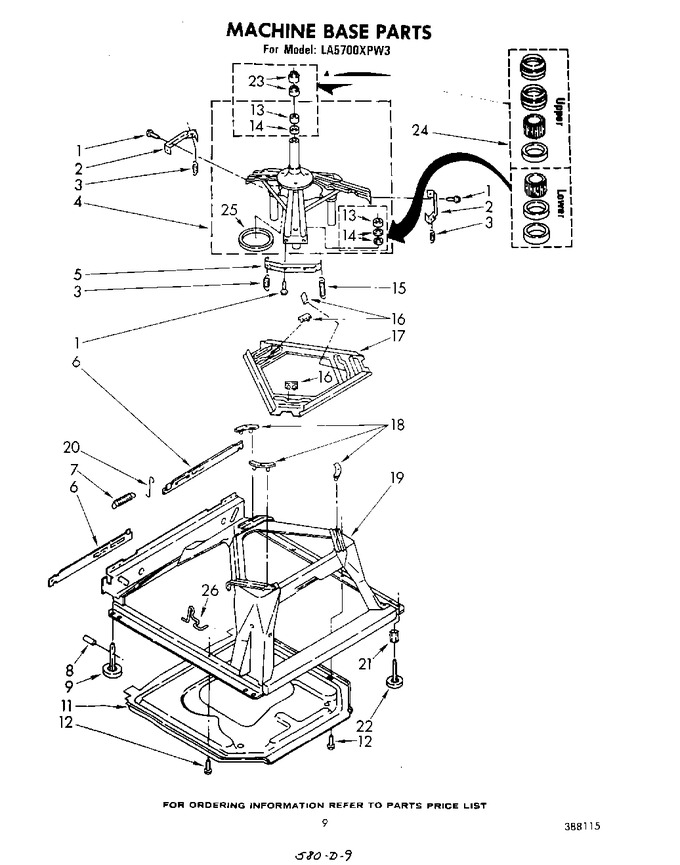 Diagram for LA5700XPW3