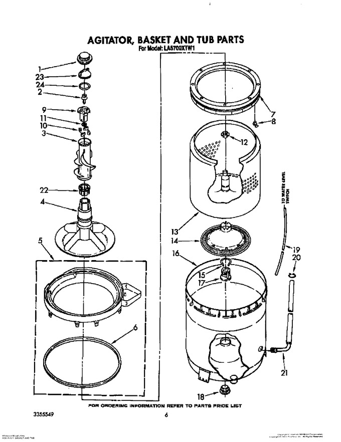 Diagram for LA5700XTW1