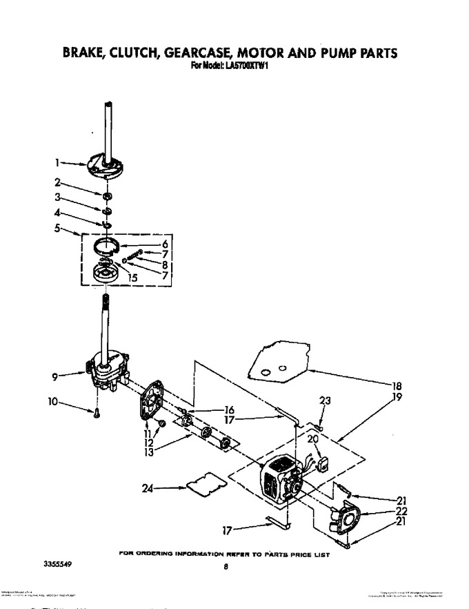 Diagram for LA5700XTW1