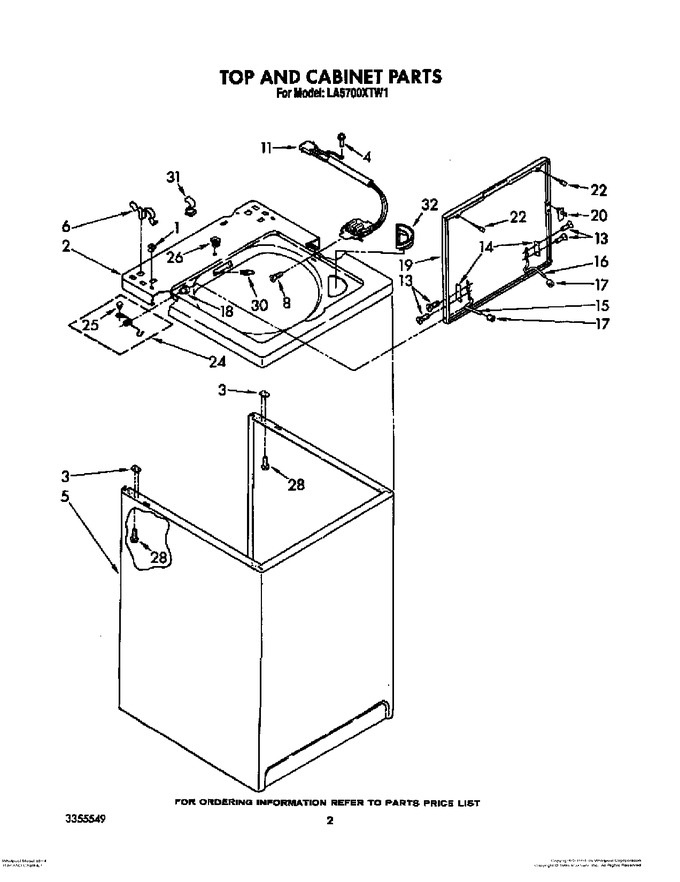 Diagram for LA5700XTN1