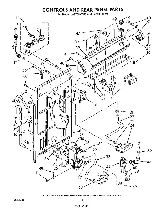 Diagram for LA5705XTN1