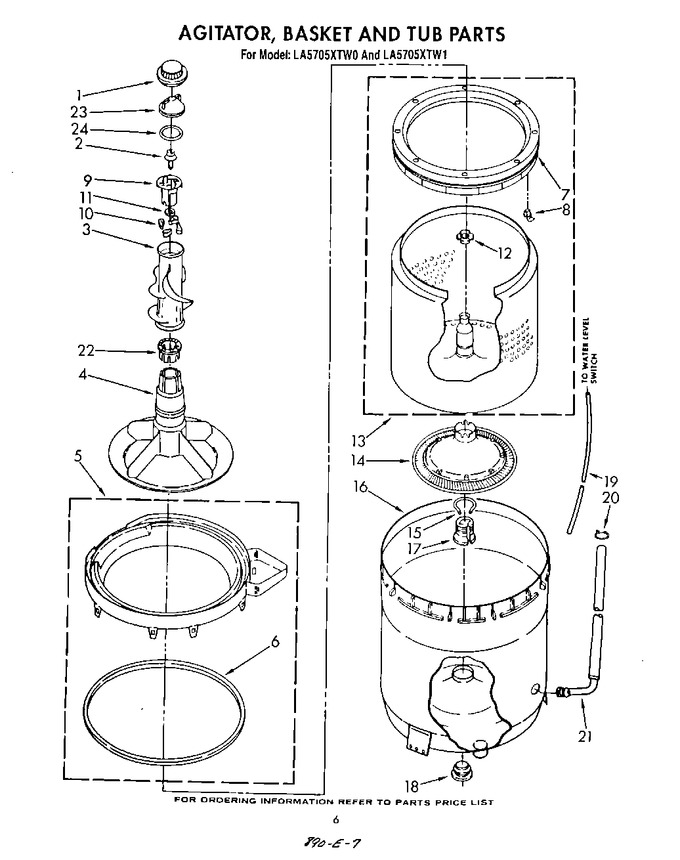 Diagram for LA5705XTF0