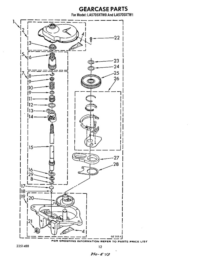 Diagram for LA5705XTN0