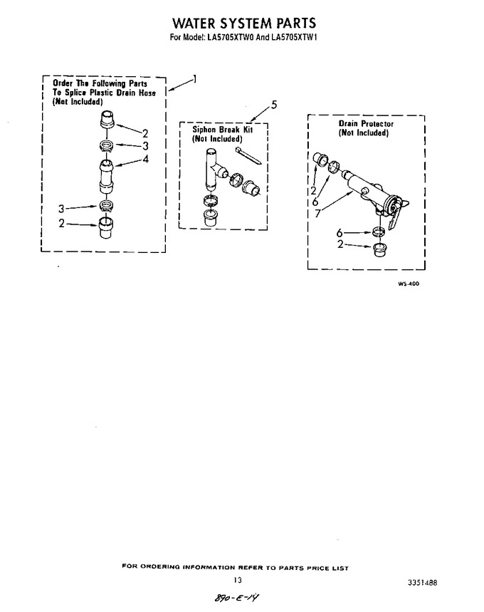 Diagram for LA5705XTF0