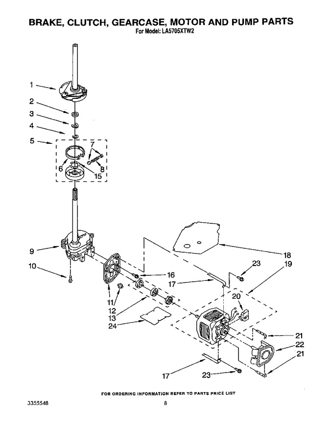 Diagram for LA5705XTN2