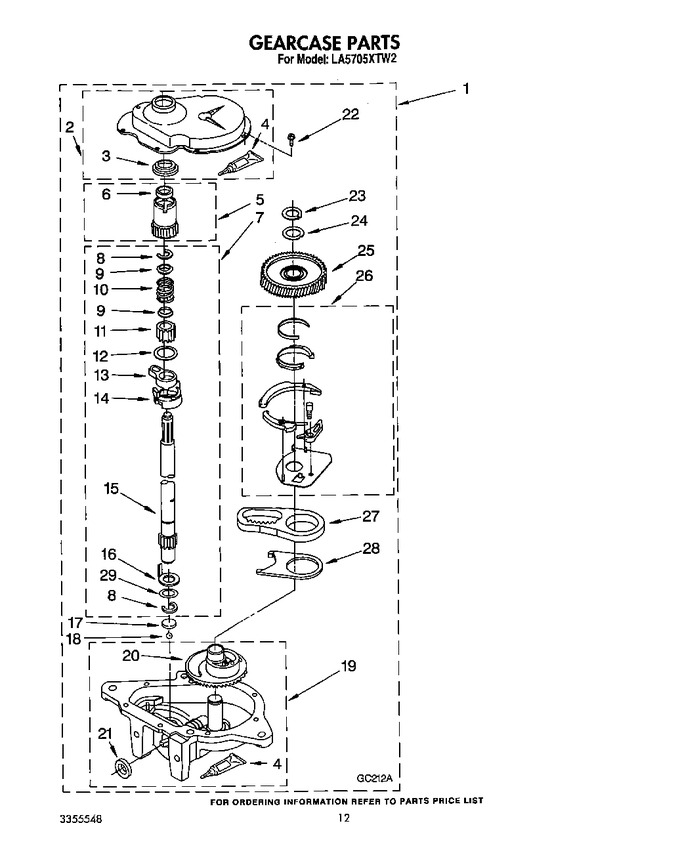 Diagram for LA5705XTN2