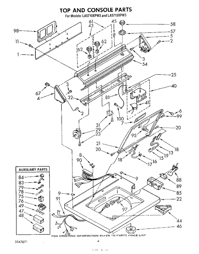 Diagram for LA5710XPW3