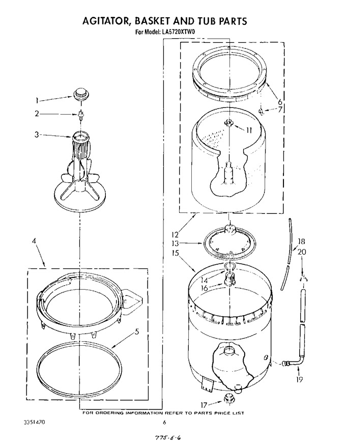 Diagram for LA5720XTM0