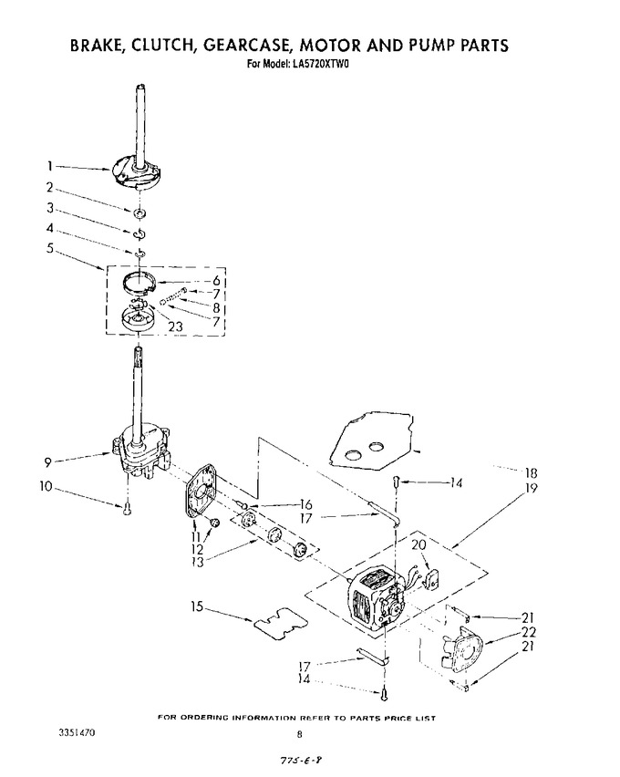 Diagram for LA5720XTF0