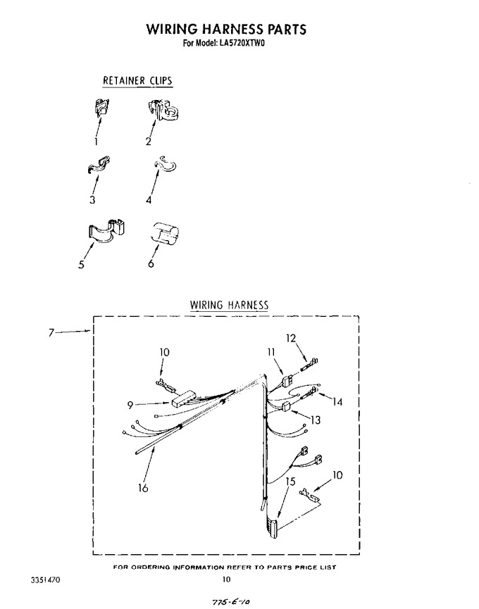 Diagram for LA5720XTF0