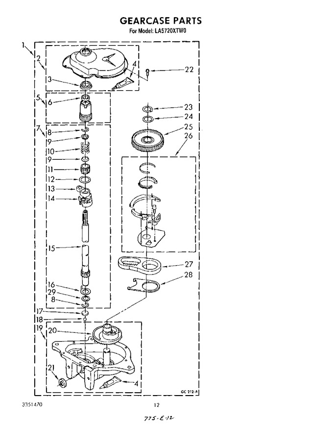Diagram for LA5720XTM0