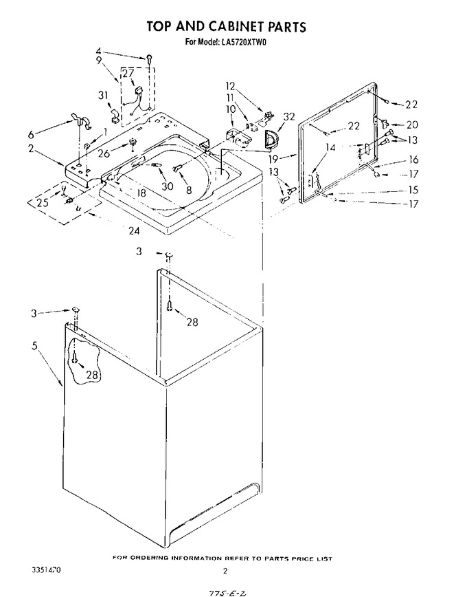 Diagram for LA5720XTF0