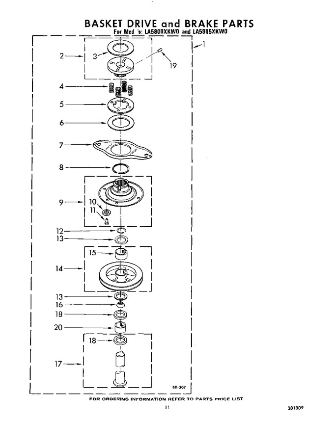Diagram for LA5800XKW0