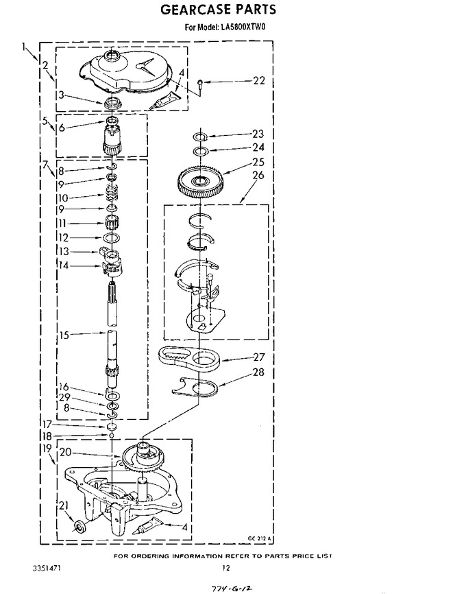Diagram for LA5800XTF0
