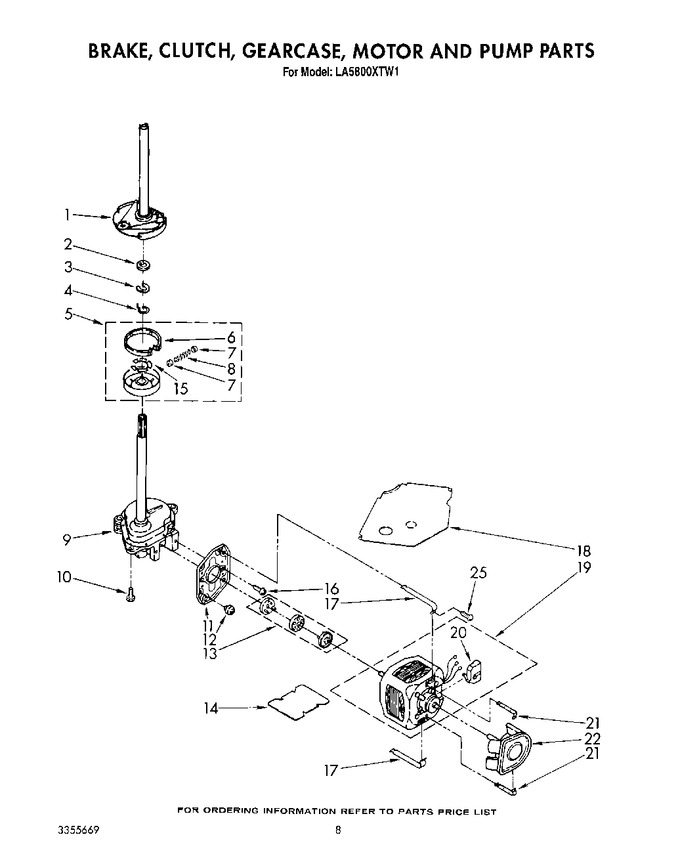 Diagram for LA5800XTW1