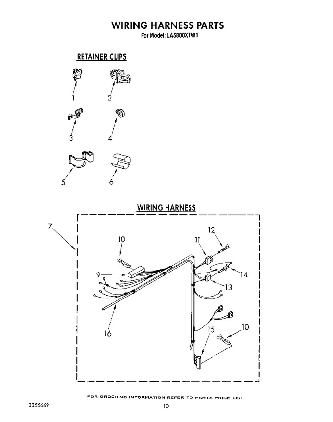 Diagram for LA5800XTF1
