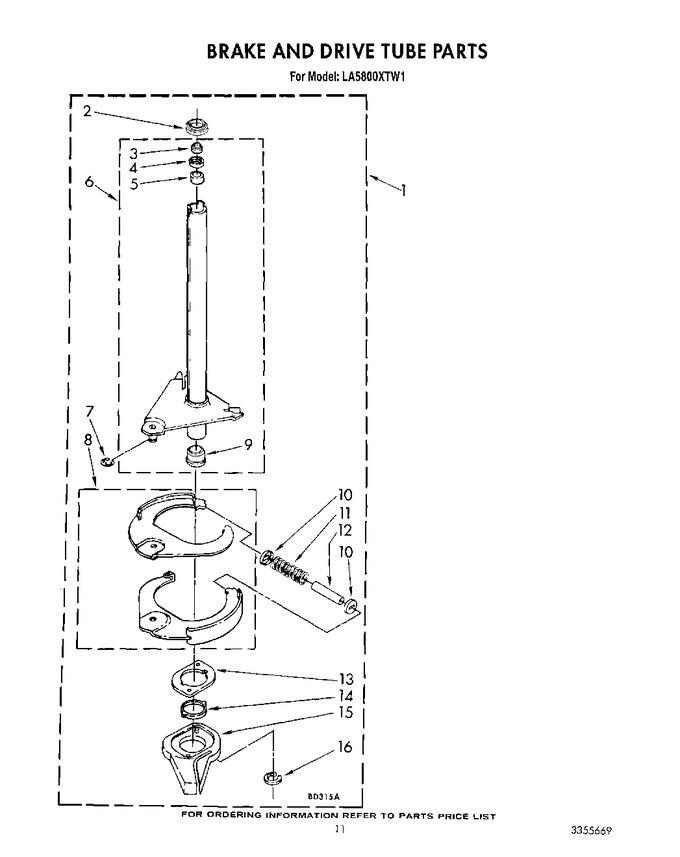 Diagram for LA5800XTW1