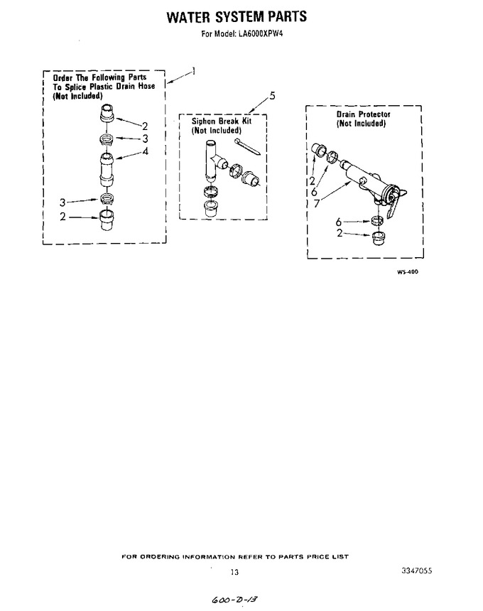 Diagram for LA6000XPW4