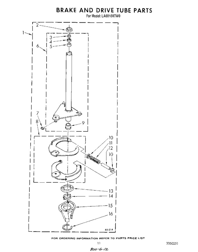 Diagram for LA6010XTW0