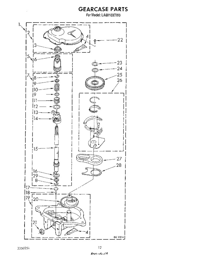 Diagram for LA6010XTW0