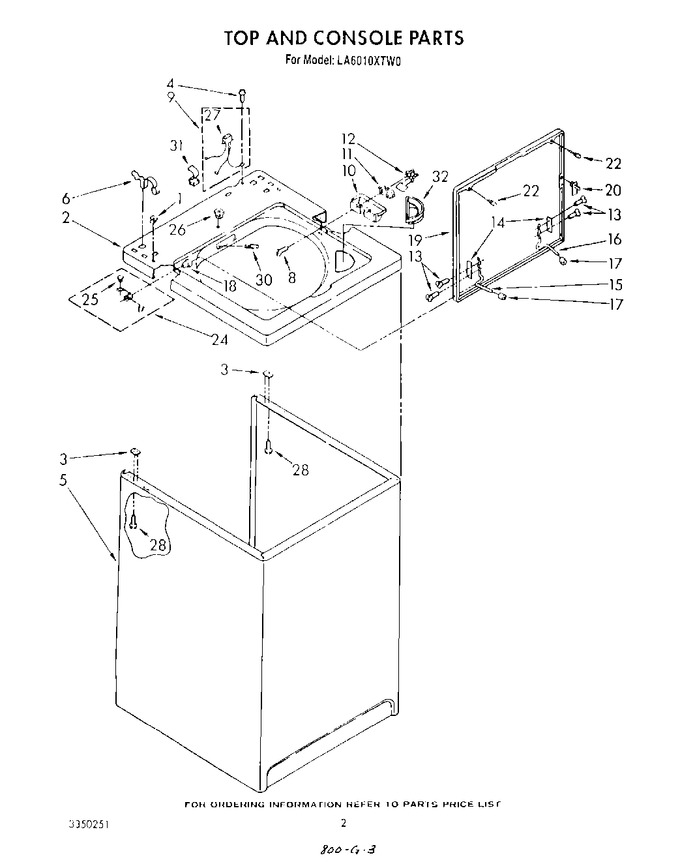 Diagram for LA6010XTM0