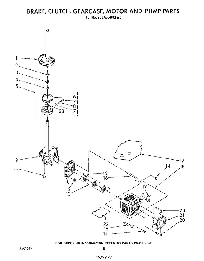 Diagram for LA6040XTF0