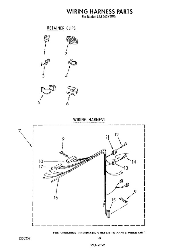 Diagram for LA6040XTF0