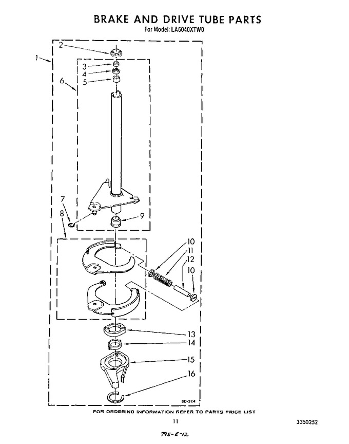Diagram for LA6040XTG0