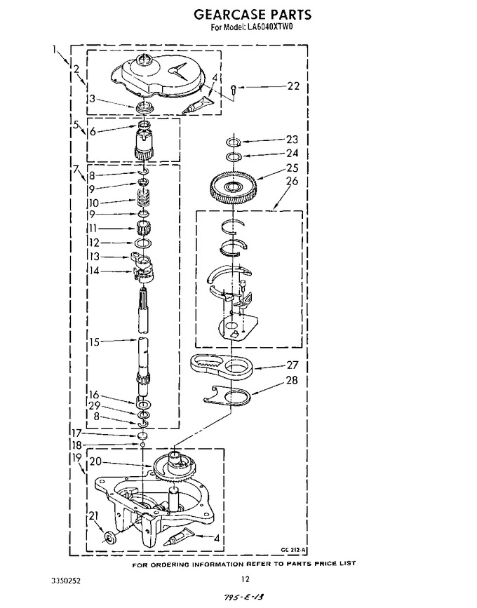 Diagram for LA6040XTF0