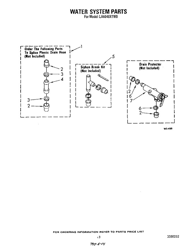 Diagram for LA6040XTF0