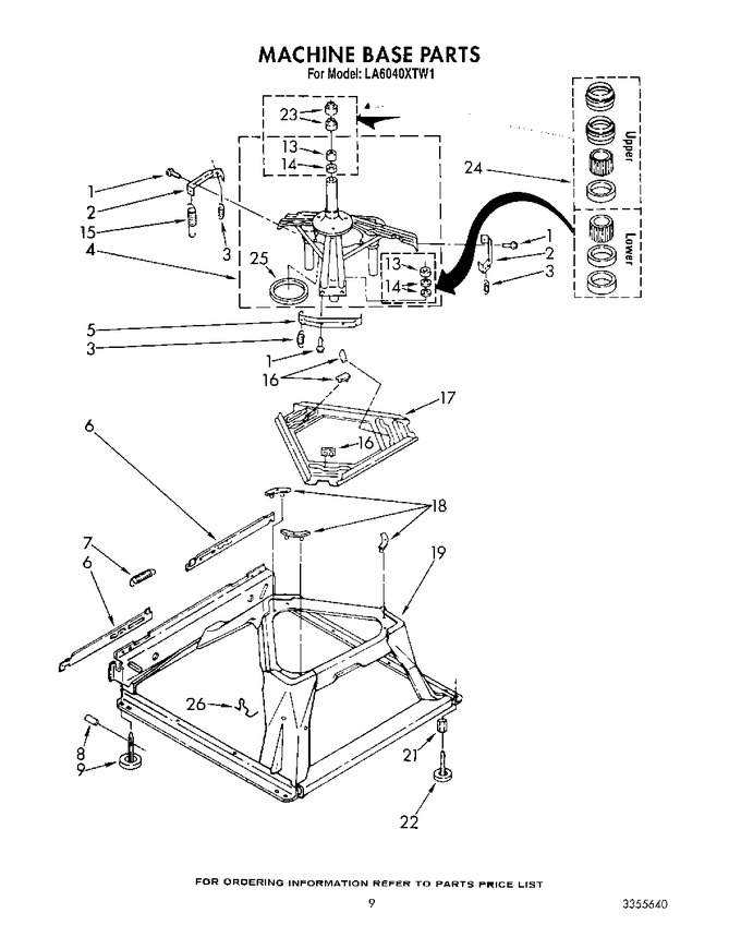 Diagram for LA6040XTM1