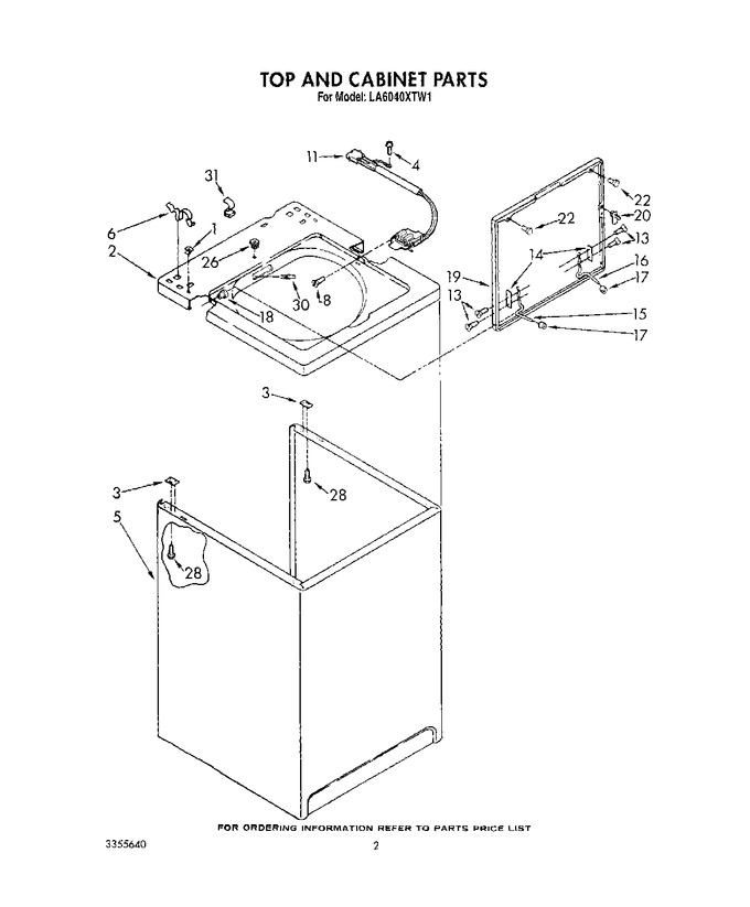 Diagram for LA6040XTG1