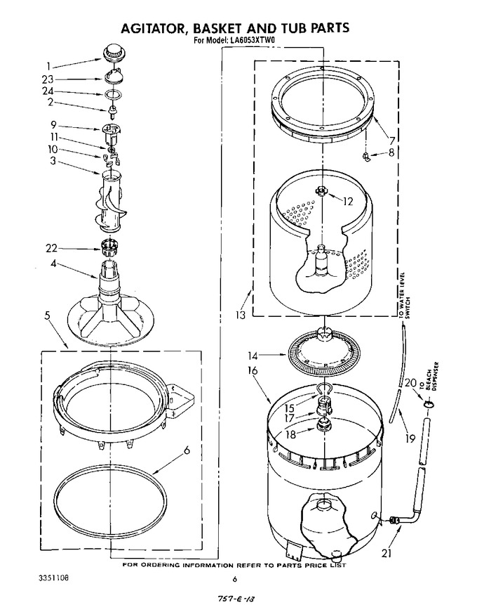 Diagram for LA6053XTM0