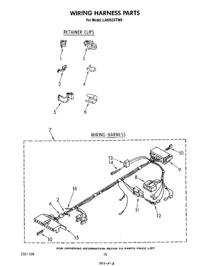 Diagram for LA6053XTM0