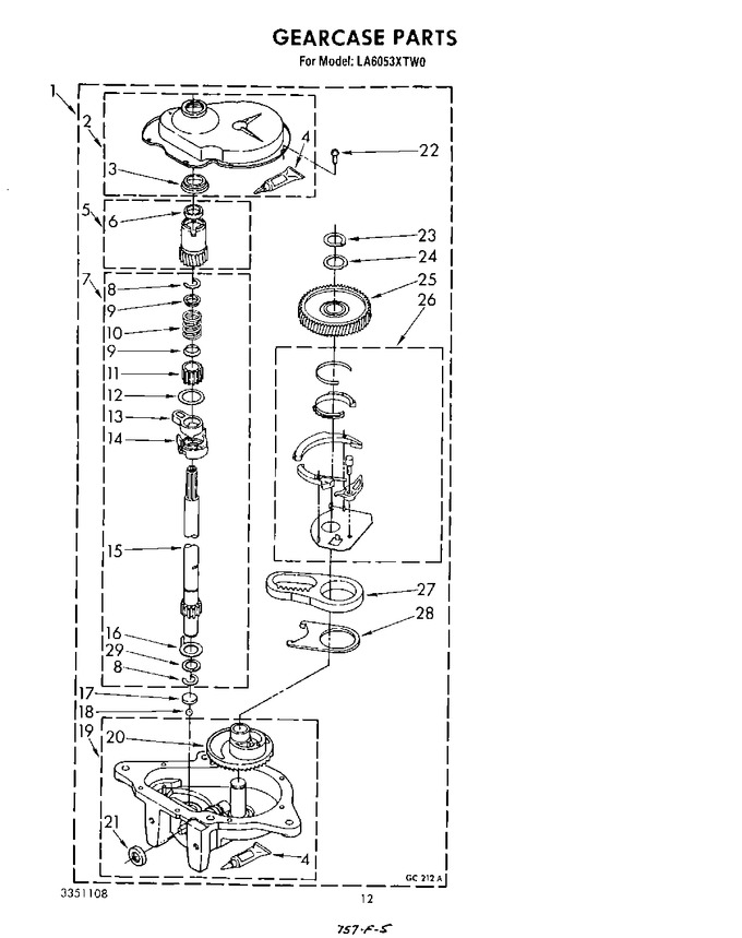 Diagram for LA6053XTM0