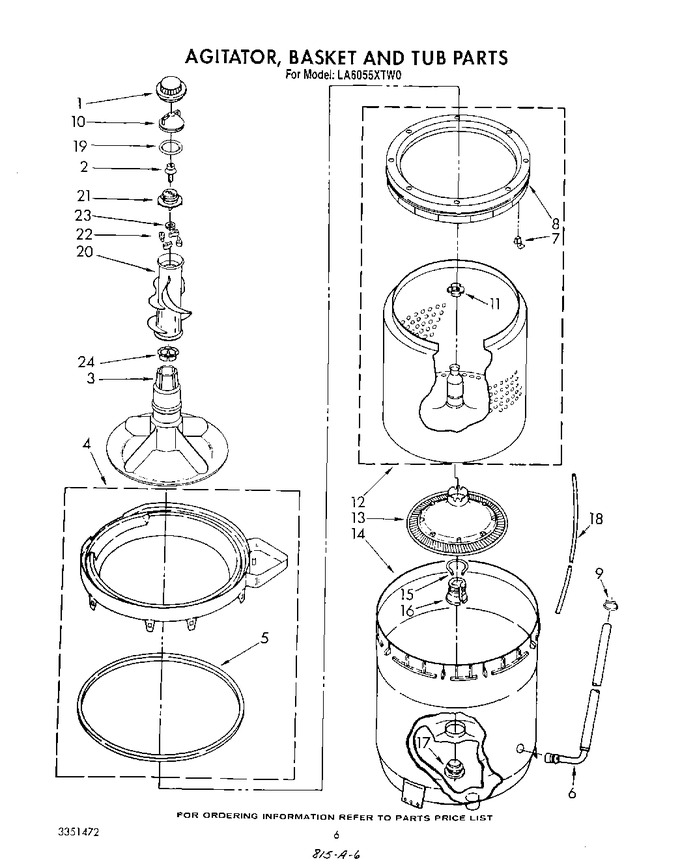 Diagram for LA6055XTW0