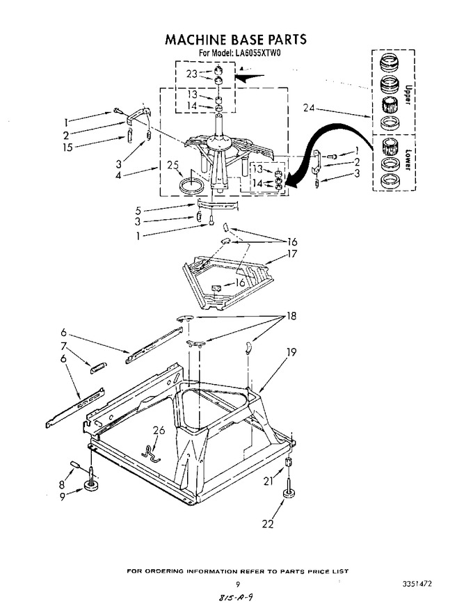 Diagram for LA6055XTW0