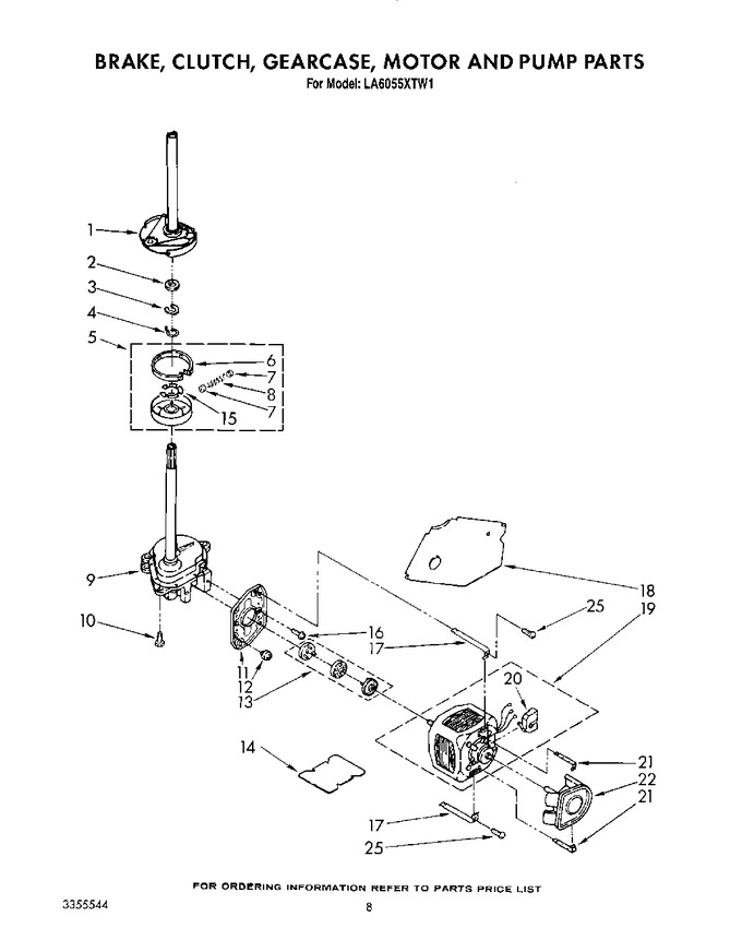 Diagram for LA6055XTG1