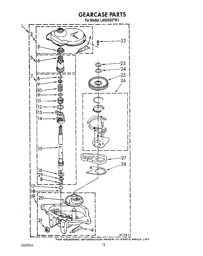 Diagram for LA6055XTG1