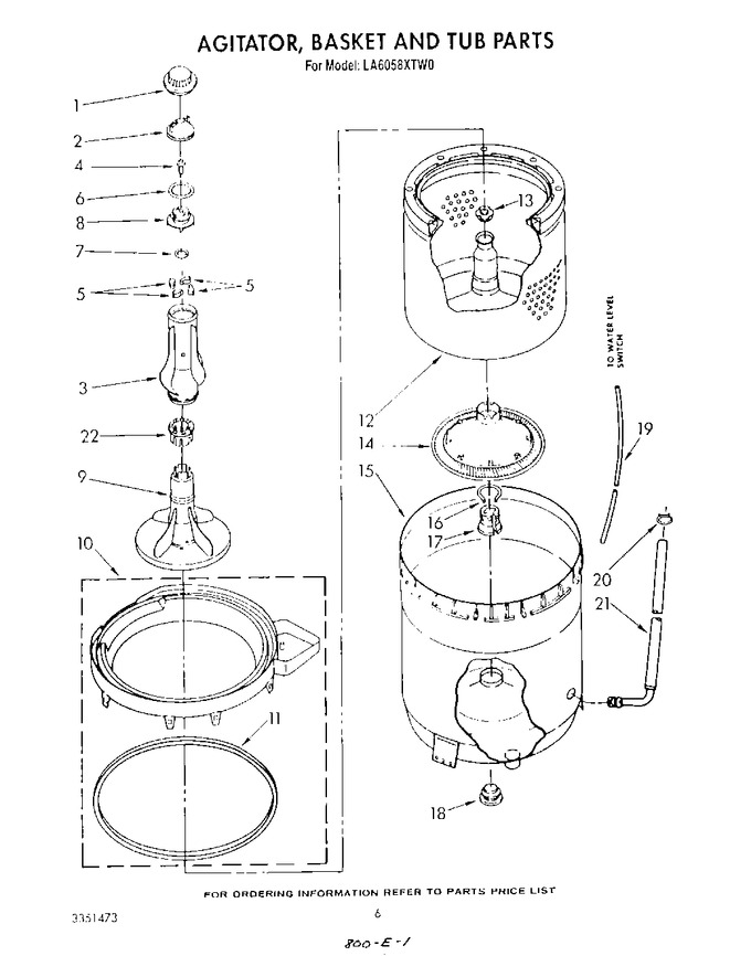 Diagram for LA6058XTN0