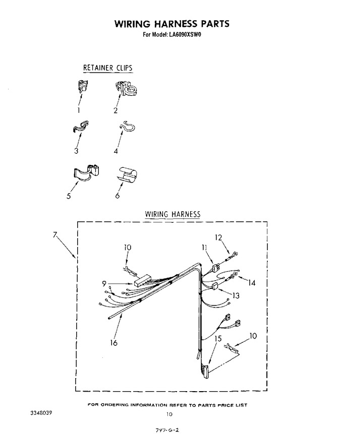 Diagram for LA6090XSW0